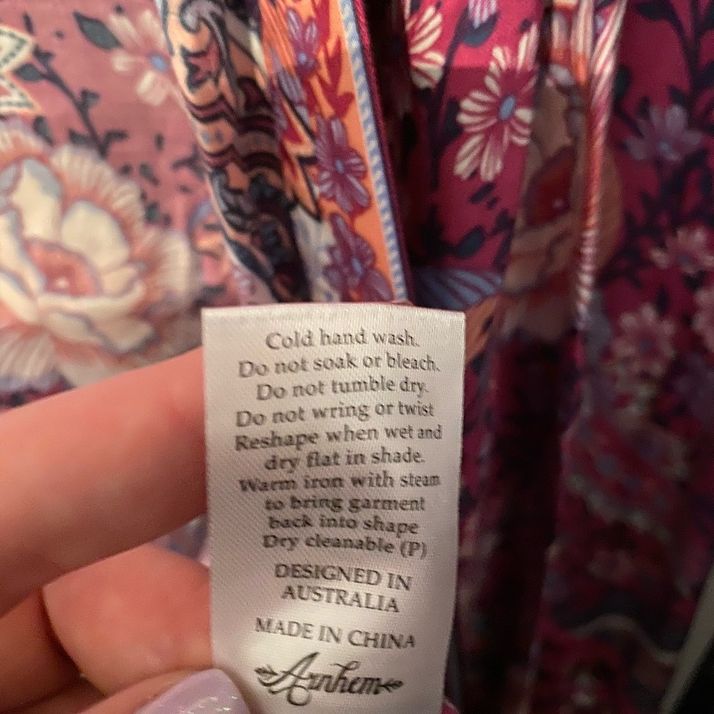 Arnhem Azalea Kimono in Pink - ML - NWT - Picture 9 of 12